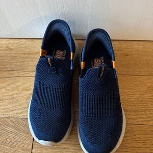 Dark Blue Skechers Slip-In